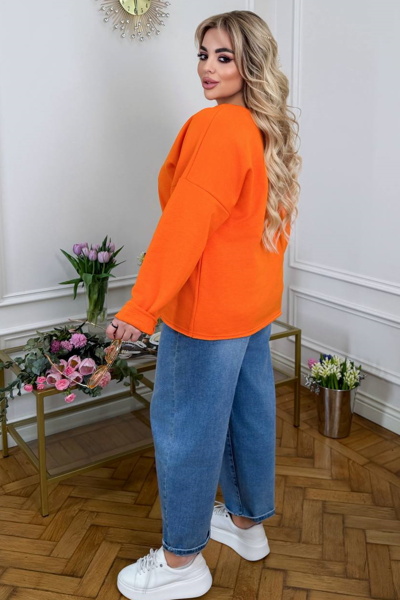 Кофта "Силует" оранжева