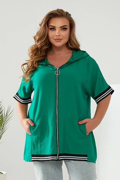 Блуза "Туніс" зелена