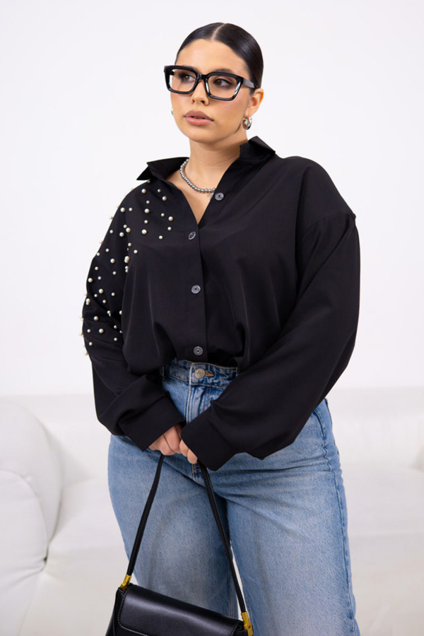 Сорочка "Бельву" чорна