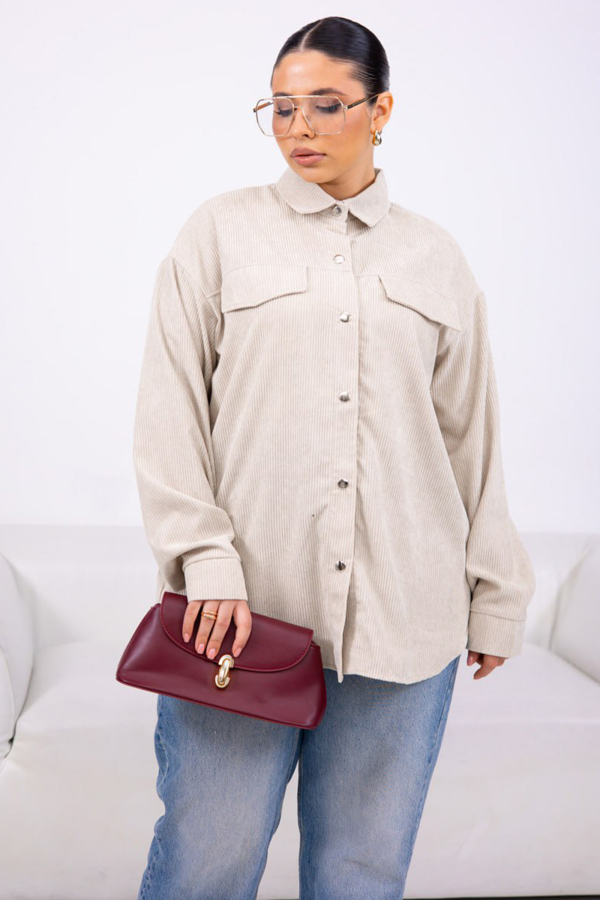 Сорочка "Евеліна" бежева