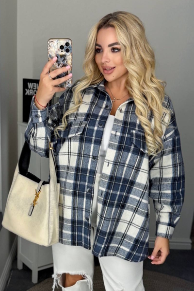 Сорочка "Ферізе" синя