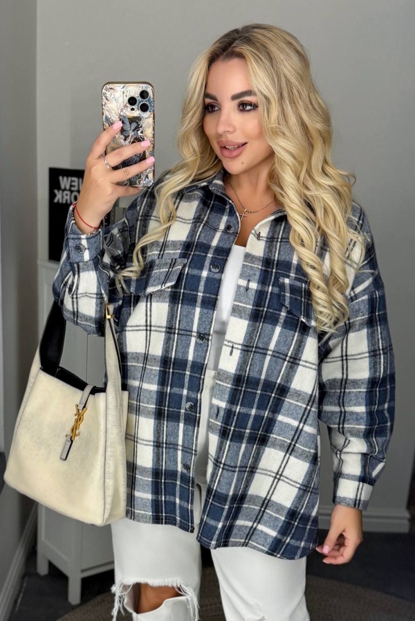 Сорочка "Ферізе" синя