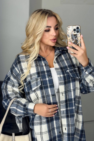 Сорочка "Ферізе" синя