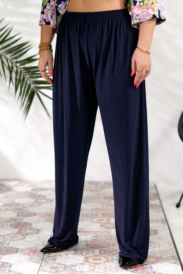 Літні штани "Камалія" темно-сині