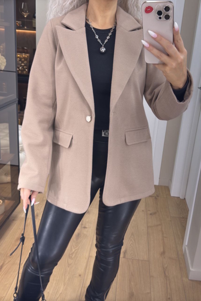 Піджак з кашеміру "Діна" мокко