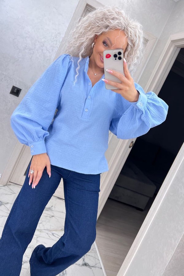 Блуза "Лола" голуба