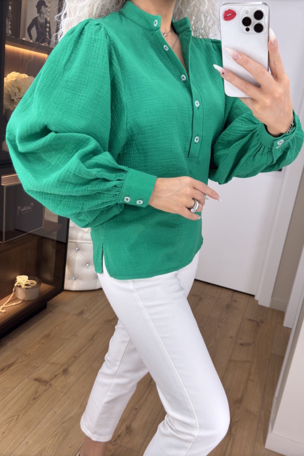 Блуза "Лола" зелена