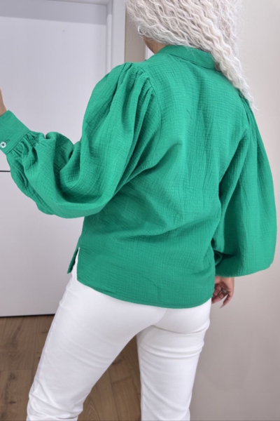 Блуза "Лола" зелена