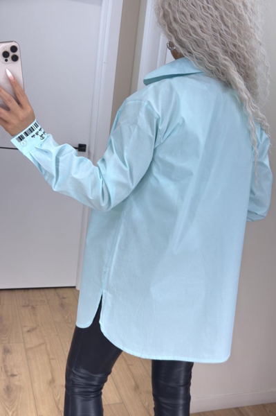 Сорочка з котону "Мішель" ментол