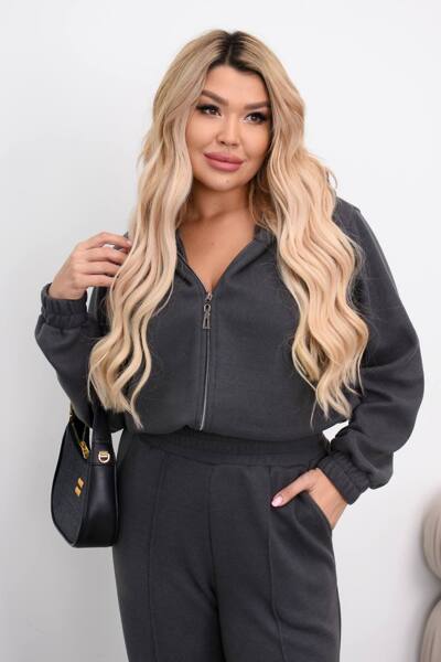 Костюм з ангори "Емма" графіт