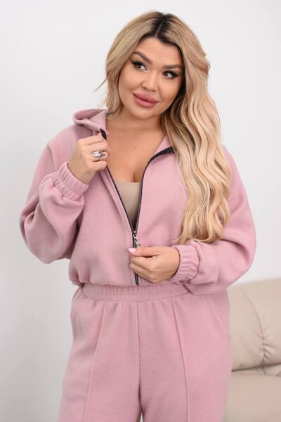 Костюм з ангори "Емма" рожевий