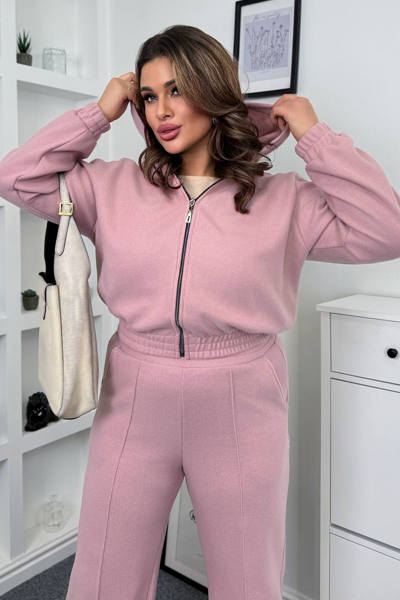 Костюм з ангори "Емма" рожевий