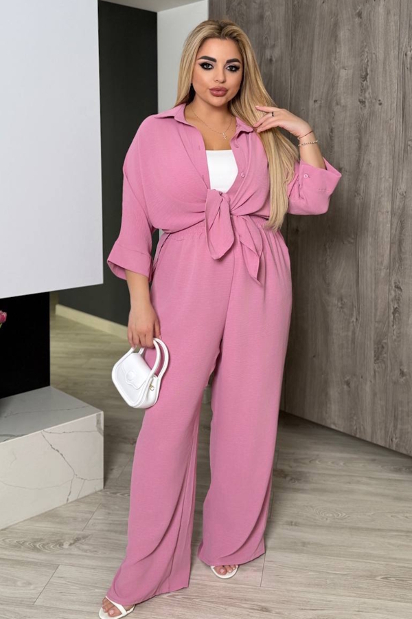 Літній костюм "Мартін" рожевий