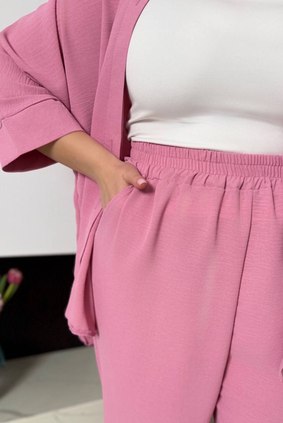 Літній костюм "Мартін" рожевий