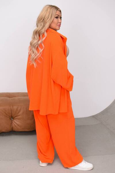 Літній костюм "Нікі" оранжевий