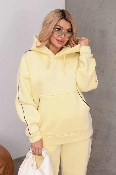 Теплий костюм "Вікторія" банан