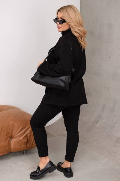 Костюм з ангори "Віолетта" чорний