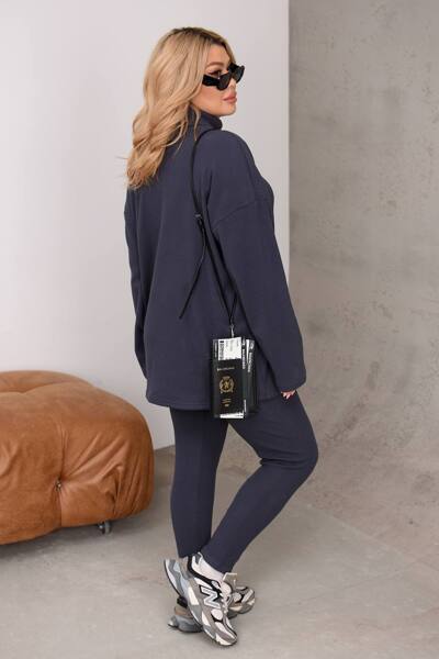 Костюм з ангори "Віолетта" графіт