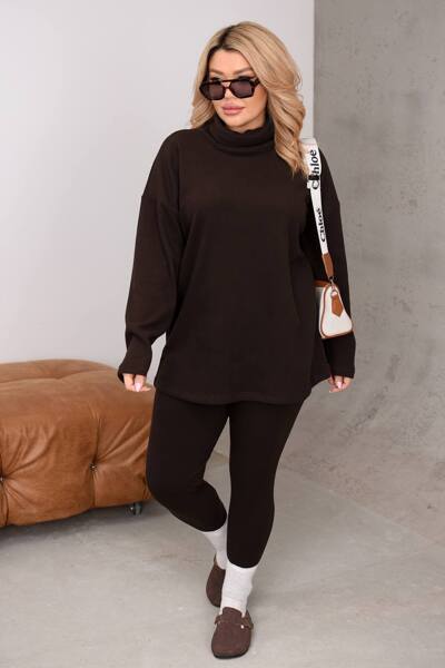 Костюм з ангори "Віолетта" шоколад