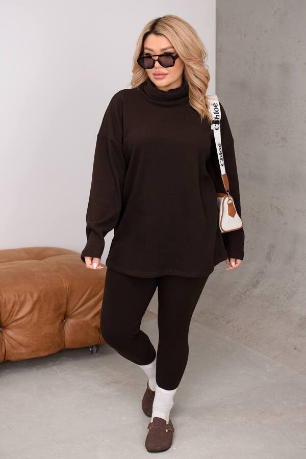 Костюм з ангори "Віолетта" шоколад