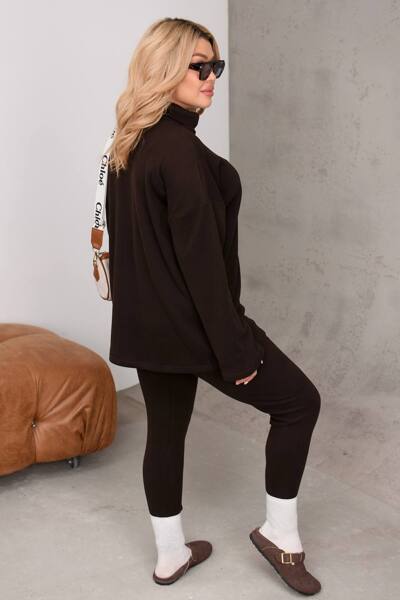 Костюм з ангори "Віолетта" шоколад