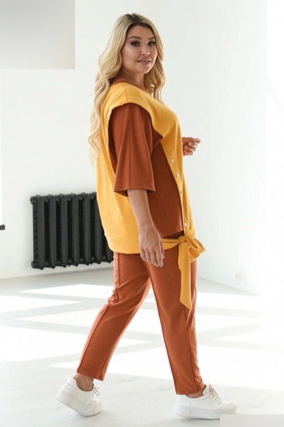 Прогулянковий костюм "Фамілія" оранжевий