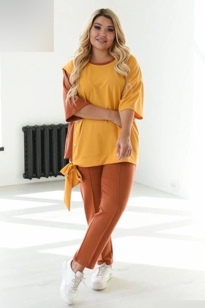 Прогулянковий костюм "Фамілія" оранжевий
