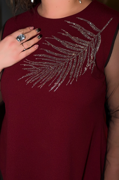 Костюм "Сакура" бордо