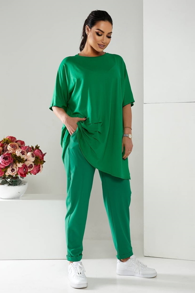 Літній костюм "Анюта" зелений