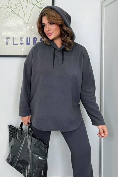 Теплий костюм "Бегонія" графіт