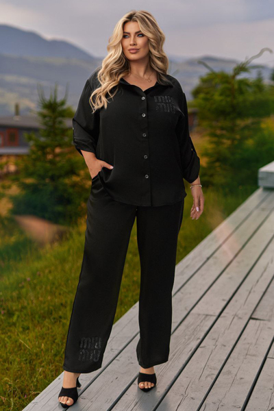 Костюм "Віа" чорний