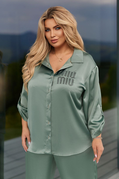 Костюм "Віа" фісташковий