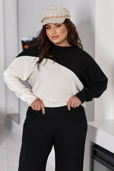 Костюм з ангори "Сельма" чорний