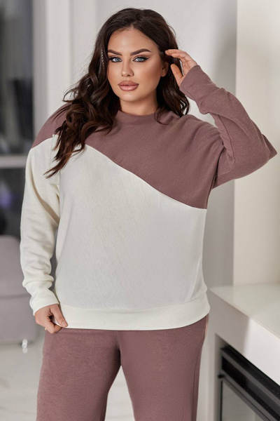 Костюм з ангори "Сельма" мокко