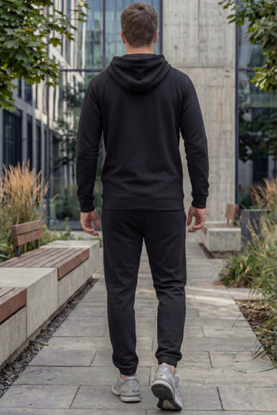 Чоловічий спортивний костюм "Сенс" чорний