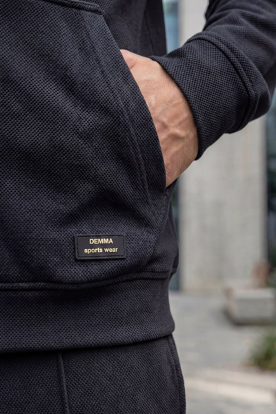 Чоловічий спортивний костюм "Сенс" чорний