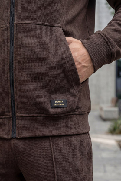 Чоловічий спортивний костюм "Сенс" шоколад