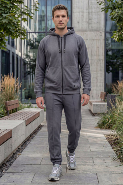 Чоловічий спортивний костюм "Сенс" сірий