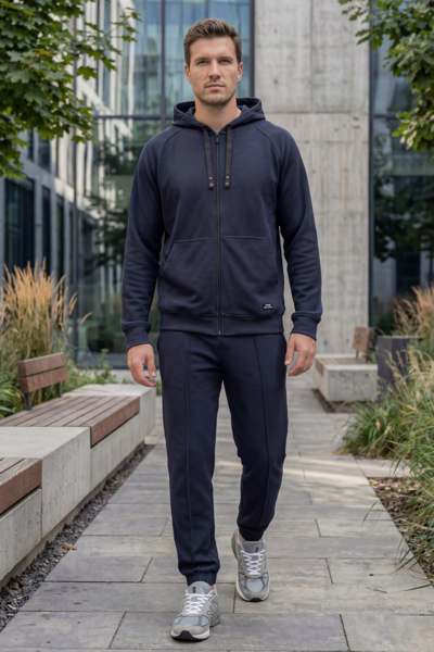 Чоловічий спортивний костюм "Сенс" темно-синій