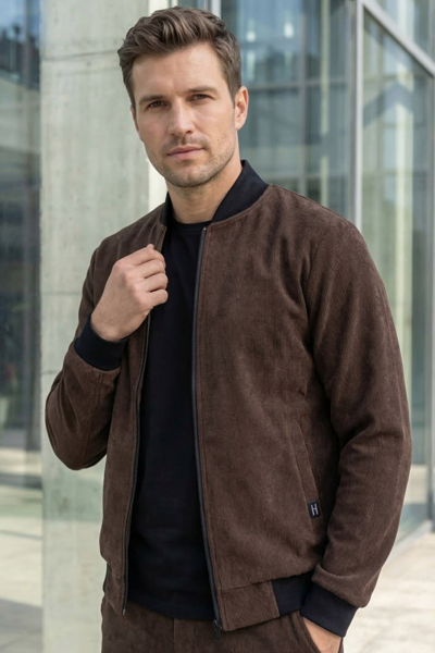 Чоловічий костюм "Тріумф" шоколад