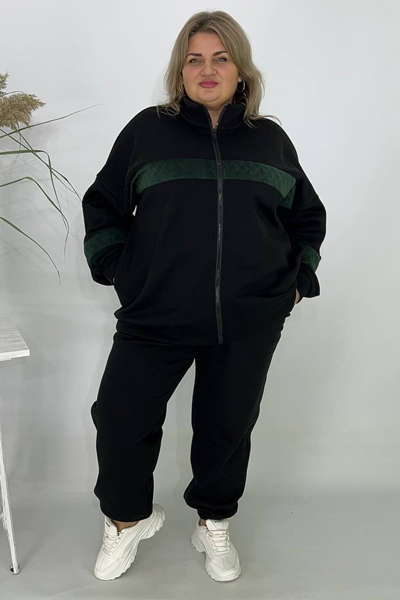 Теплий костюм "Ешлі" смарагд