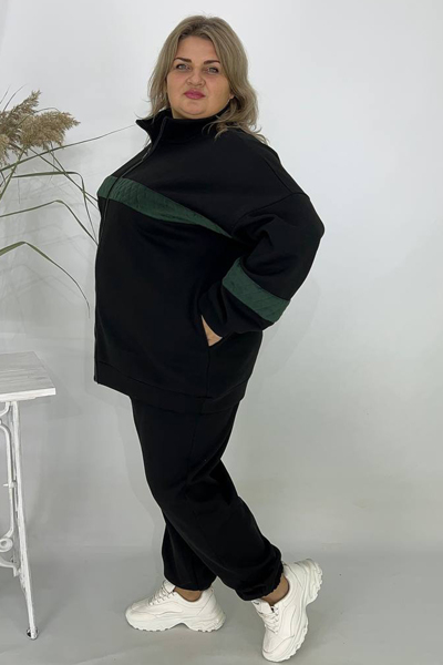 Теплий костюм "Ешлі" смарагд