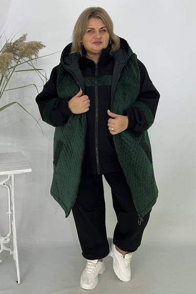 Теплий костюм "Палермо" смарагд