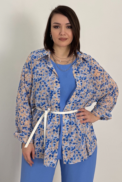 Літній костюм "Дофамін" голубий