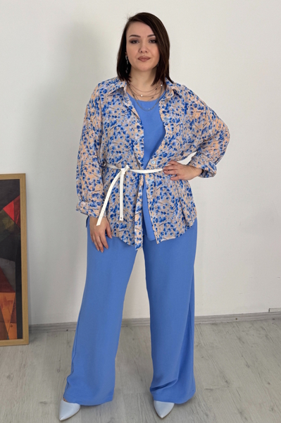 Літній костюм "Дофамін" голубий