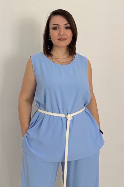 Костюм-трійка "Торіно" голубий