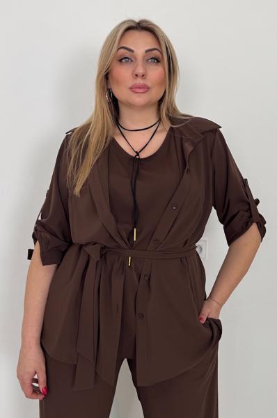 Костюм-трійка "Торіно" шоколад