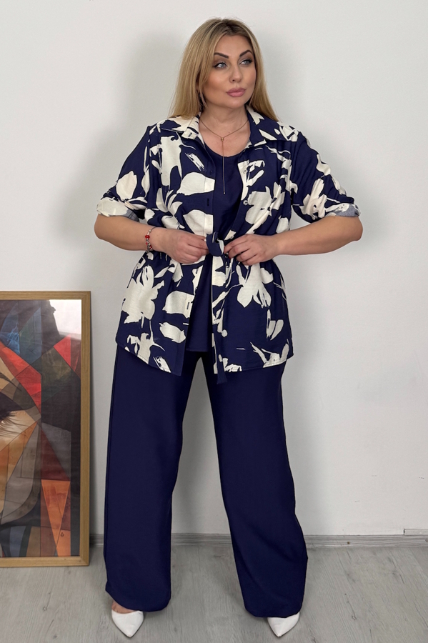 Костюм-трійка "Торіно" синій