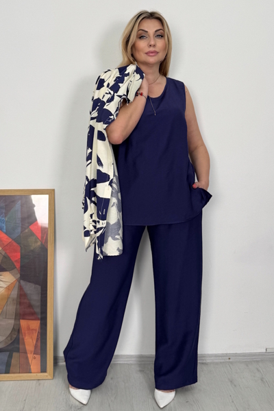 Костюм-трійка "Торіно" синій-1