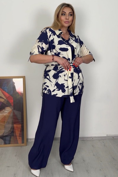 Костюм-трійка "Торіно" синій-1